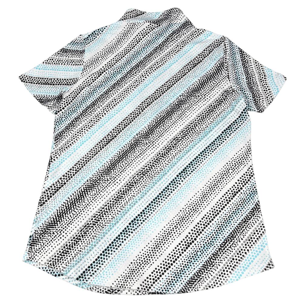 Chico's Weekends Patterned Zip Top Size Small - image 5